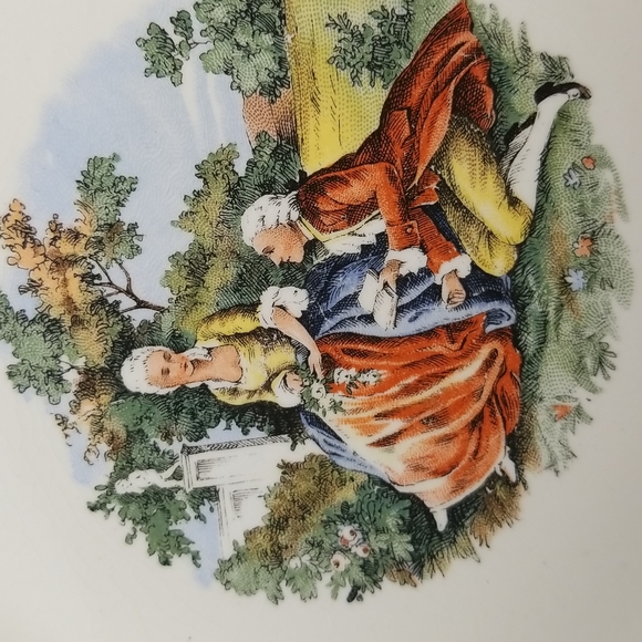 Sebring Chantilly George & Martha Washington Soup Bowls - Picture 5 of 16